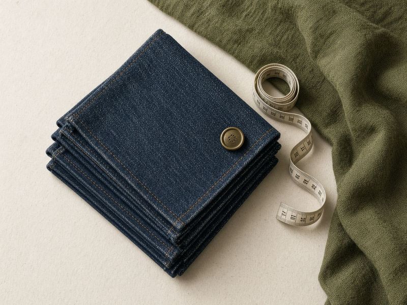 How to Hem Jeans Without Losing the Original Finish — still life for this Wardrobe guide on Nonchallant