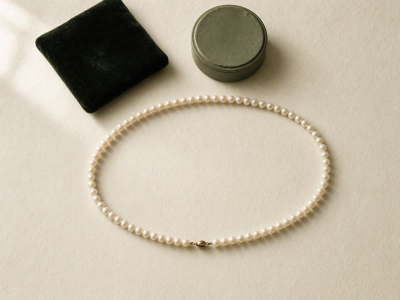 Pearls, Real vs Fake: Freshwater, Akoya, and the $29 Strand — still life for this Jewelry guide on Nonchallant