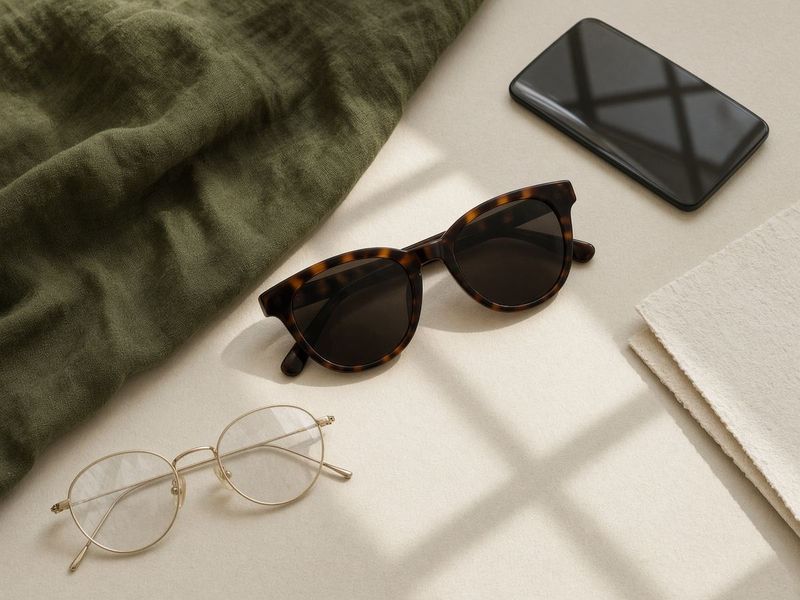 How to Measure PD at Home — still life for this Eyewear guide on Nonchallant