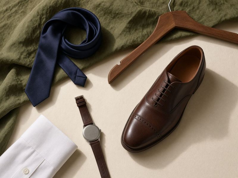 How to Tie a Tie: Four Knots, a Dimple, and When to Knit — still life for this Menswear guide on Nonchallant